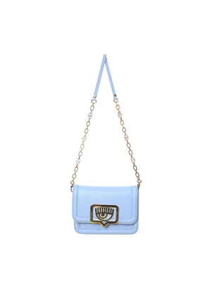 Chiara Ferragni Blue Shoulder Bag