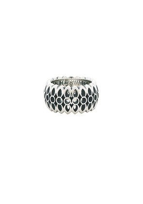 GOOD ART HLYWD Model 25 Ring in Sterling Silver - Metallic Silver. Size 10 (also in 9).