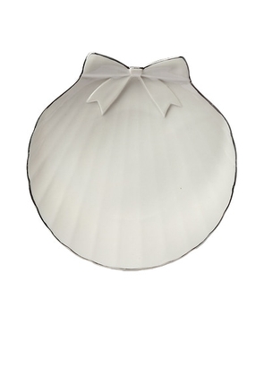 Gohar World Large Sadaf Bowl in Off White - White. Size all.