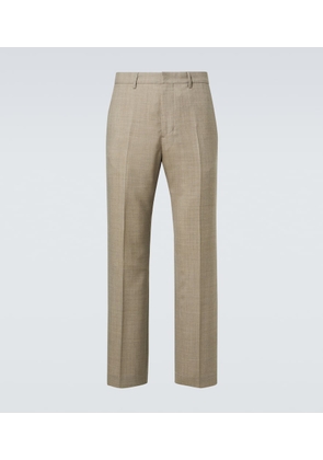 Ami Paris Virgin wool canvas straight pants