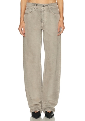 GRLFRND Bella Low Rise Boyfriend in Grey Cloud - Grey. Size 23 (also in 24, 25, 26, 27, 28, 29, 31).