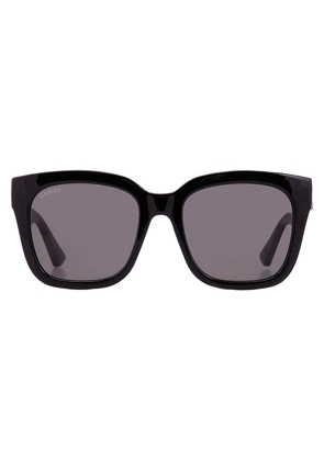 Gucci Dark Grey Square Ladies Sunglasses GG1338S 001 54