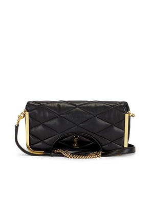 saint laurent Saint Laurent Cerniera Shoulder Bag in Nero - Black. Size all.