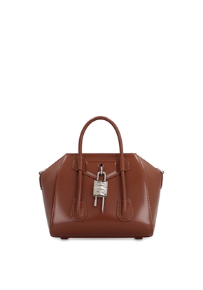 Givenchy Antigona Lock Mini Leather Handbag