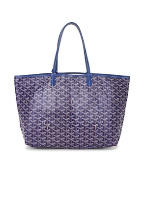 goyard Goyard Saint Louis PM Tote Bag in Navy - Navy. Size all.