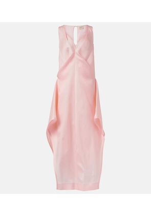 Khaite Kenith silk maxi dress