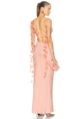 Cult Gaia Nymeria Gown in Petal Pink - Blush. Size L (also in M, S, XS).