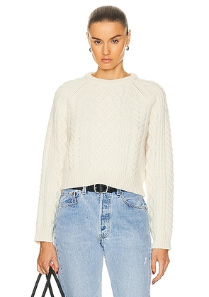 NILI LOTAN Coras Sweater in Ivory - Ivory. Size L (also in ).