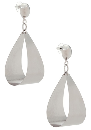 Isabel Marant Long Earrings in Silver - Metallic Silver. Size all.