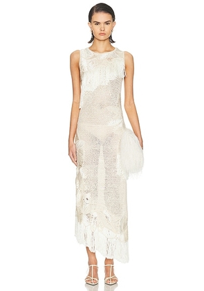 HEIRLOME Maureen Dress in Cream - Cream. Size M (also in S).