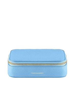 MAISON de SABRÃ The Jewelry Case in Sky Blue - Blue. Size all.