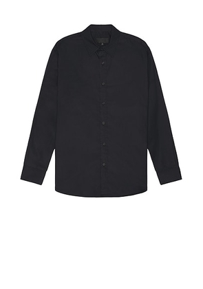 NILI LOTAN Cristobal Shirt in Black - Black. Size XL/1X (also in ).