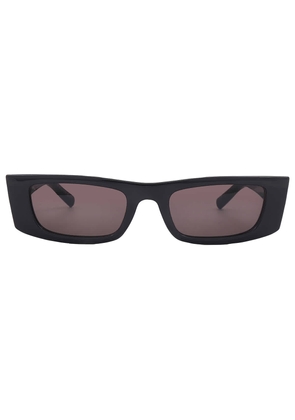 Saint Laurent Black Rectangular Unisex Sunglasses SL 553S 001 52