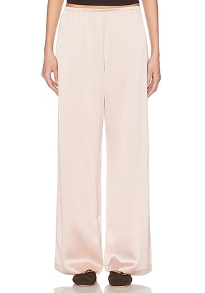 LESET Barb Wide Leg Pant in Sakura - Neutral. Size M (also in ).