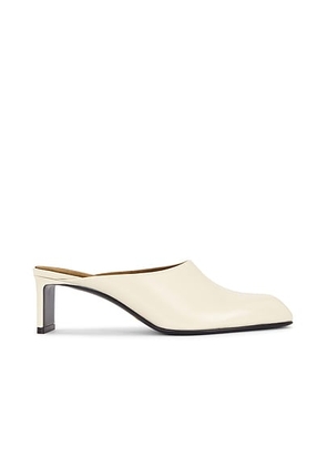KHAITE Colt Mule in Cream - Cream. Size 36 (also in ).
