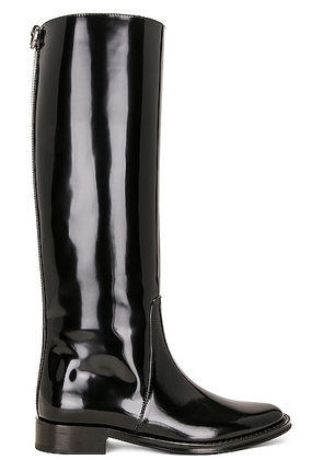 Saint Laurent Hunt Boot in Nero - Black. Size 36.5 (also in 38, 38.5, 39).