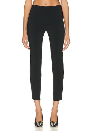 The Row Sovino Pant in Black - Black. Size 8 (also in ).