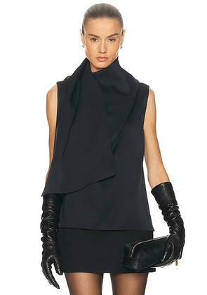 KHAITE Loe Top in Black - Black. Size 0 (also in 2, 4, 6).