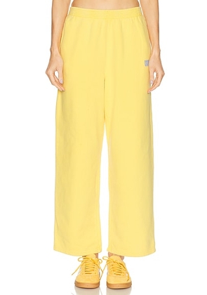 American Vintage Plizzy Swetpant in Soleil Vintage - Yellow. Size L (also in M, S, XS).