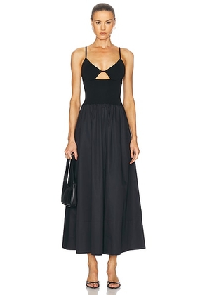 St. Agni Knit Cami Dress in Black - Black. Size M (also in L).