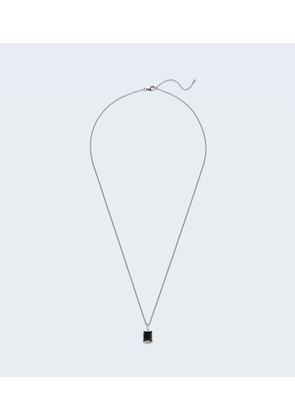 Mateo Sterling silver pendant necklace with onyx