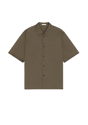 The Row Patrick Shirt in Khaki - Brown. Size S (also in ).