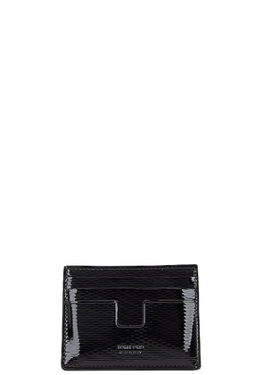 TOM FORD Card Holder in Black - Black. Size all.