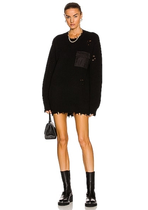 SEROYA Devin Sweater in Black - Black. Size XXS (also in ).