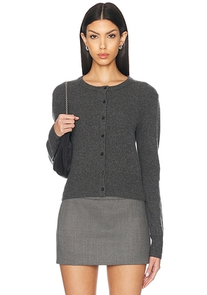 SPRWMN Baby Cardigan in Charcoal - Charcoal. Size L (also in ).