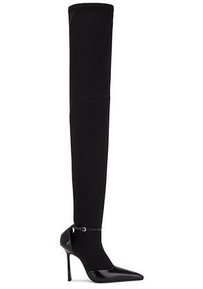 Saint Laurent Graham Boot in Nero - Black. Size 38.5 (also in 36, 38, 39, 39.5).