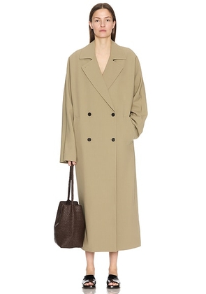 The Row Sable Coat in Ash Grey - Grey. Size 2 (also in ).