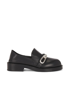 RABANNE Loafer Mules in Black - Black. Size 39 (also in 38, 40).