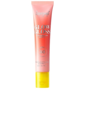 Supergoop! Glow Gloss SPF 40 Lip Balm in Strawberry Spritz - Beauty: NA. Size all.