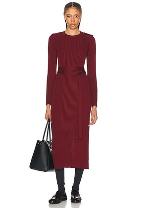 Proenza Schouler Lauryn Dress in Dark Red - Red. Size M (also in ).