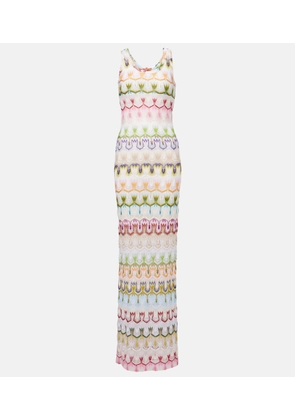 Missoni Zigzag lame minidress