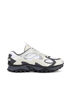 Saucony Grid Aura X in White & Silver in Aura & White - White. Size 10.5 (also in ).