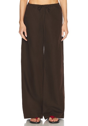 SPRWMN Baggy Easy Pant in Americano - Brown. Size S (also in XS).