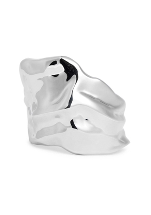 Dries Van Noten Sculpted Metal Cuff - Silver - One Size