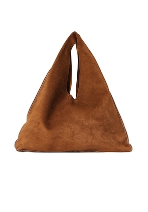 The Row Small Bindle in Bistre & Ecru - Brown. Size all.