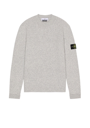 Stone Island Sweater in Melange Grey - Grey. Size M (also in ).