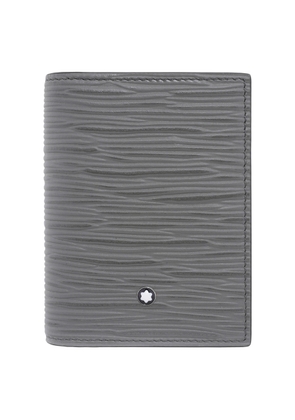 Montblanc Medium Grey 4810 Leather Card Holder