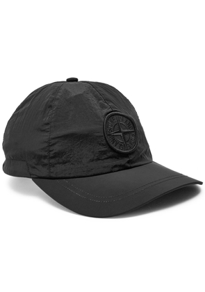 Stone Island Logo-embroidered Shell cap - Black - M