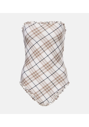 Burberry Burberry Check swimsuit