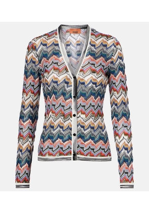 Missoni Zig Zag lame cardigan