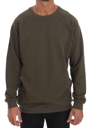 Daniele Alessandrini  Crew Neck Cotton Sweater - XL