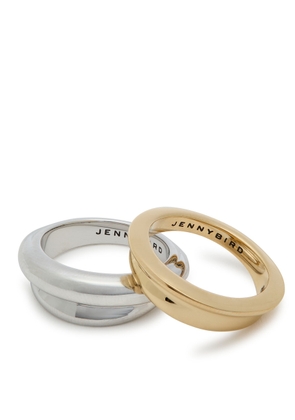 Jenny Bird Lennon Rings - set of two - Gold - 7 (55mm)