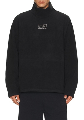 MM6 Maison Margiela x Salomon Pullover in Washed Black - Black. Size S (also in ).