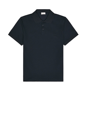 Saint Laurent Sport Polo in Marine - Blue. Size M (also in L, S, XL).