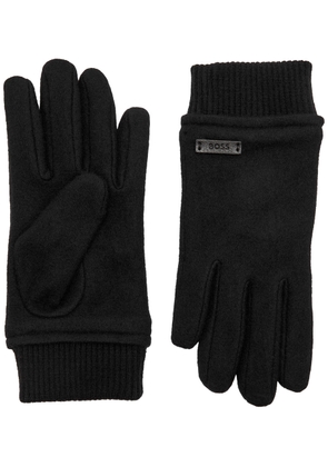 Boss Kalspar Wool-blend Gloves - Black - S