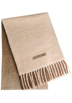 Jacquemus Le Moisson Alpaca-blend Scarf - Beige - One Size